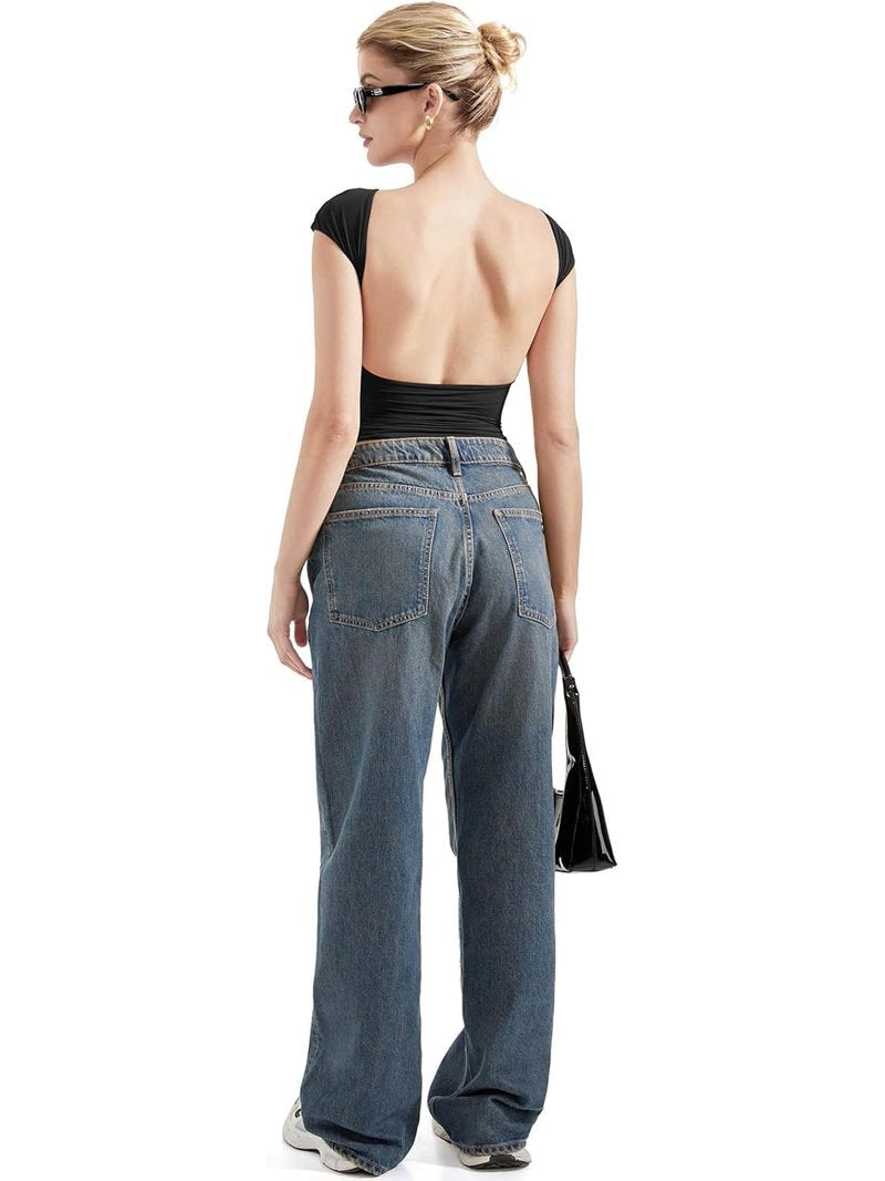 The Bold Move Backless Top